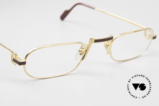 Cartier Demi Lune Laque Limited Luxury Reading 80'sGlasses, NO RETRO specs; a precious 30 years old vintage ORIGINAL, Made for Men and Women