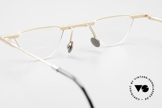 Passe Partout 09A Reading Frame Bauhaus Style, the frame (Bauhaus style) fits prescription lenses, Made for Men and Women