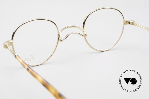 Lunor Swing A 32 Panto Asian Version Smaller Bridge, truly sophisticated specs; can be glazed with prescriptions, Made for Men and Women