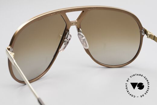 Alpina M1 Iconic 80's Sunglasses Large Size, light patina makes the model even more interesting, Made for Men