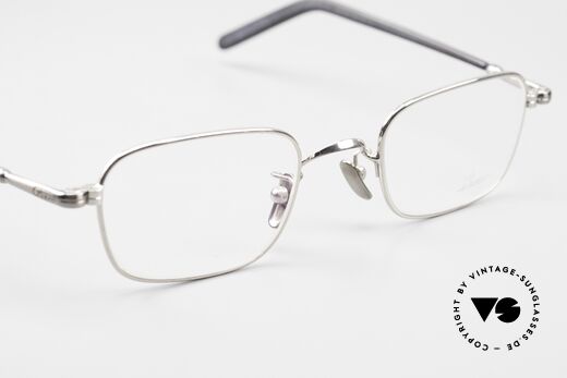 Lunor VA 109 Classic Men's Eyeglasses PP AS, unworn, with acetate temples and titanium nose pads, Made for Men