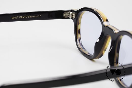 Lesca Brut Panto 8mm Limited Acetate Collection, limited, since vintage acetate is only a little available, Made for Men and Women