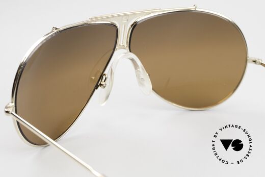 Cebe 0178 Aviator Polycarbonate Lenses, NO retro; a CEBE original that is more than 30 years old, Made for Men