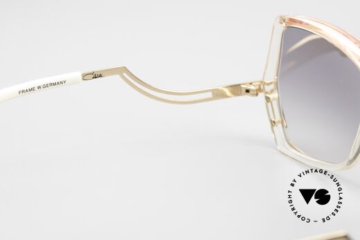 Cazal 178 Extraordinary Sunglasses Lady, gray-gradient sun lenses for 100% UV protection, Made for Women