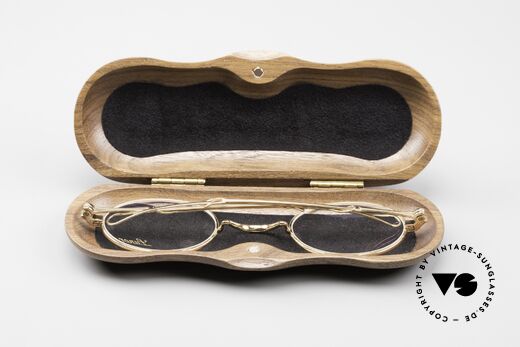 Lunor Wooden Folding Case - A Solid Wood Case Nut In Size A, PLEASE ASK BEFORE IF YOU ARE UNSURE!, Made for Men and Women