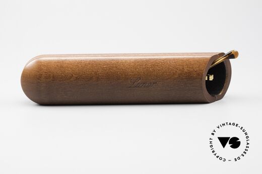 Lunor Wooden Sliding Case - A Solid Wood Case Nut In Size A, unused wooden case: noble, unique, unmistakably Lunor, Made for Men and Women Lunor Wooden Sliding Case - A Solid Wood Case Nut In Size A, unused wooden case: noble, unique, unmistakably Lunor, Made for Men and Women