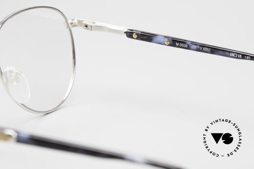 S.T. Dupont D030 90's Luxury Panto Eyeglasses, NO RETRO eyeglasses, but a precious 1990's ORIGINAL, Made for Men