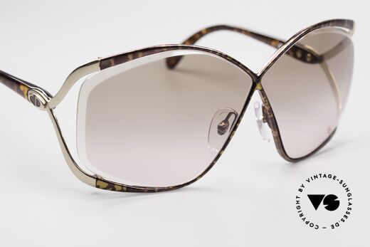 Christian Dior 2056 Butterfly 80's Ladies Sunglasses, NO RETRO SHADES, but a 30 years old unique rarity!, Made for Women