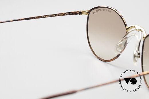 Porsche 5638 - L 90's Glasses Saddle Bridge, marked as "LARGE", but it's rather a "MEDIUM" size!, Made for Men and Women