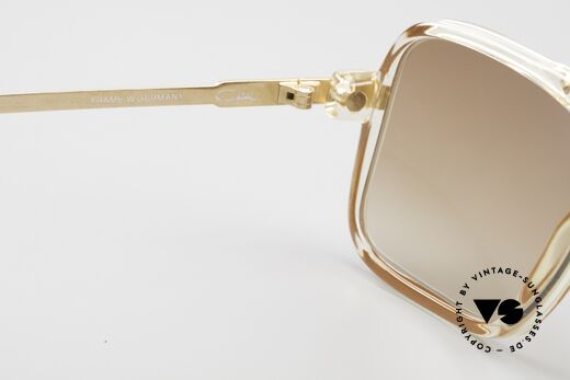 Cazal 630 80's Hip Hop Frame Gold Plated, NO retro Cazal, but an old vintage ORIGINAL, Made for Men