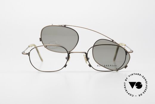 Koh Sakai KS9716 Titanium Frame Ladies & Gents, unworn, NOS (like all our rare vintage titanium glasses), Made for Men and Women