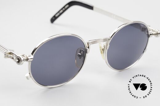 Jean Paul Gaultier 56-4178 Round Industrial Vintage Frame, NO RETRO sunglasses, but a 35 years old JPG ORIGINAL, Made for Men