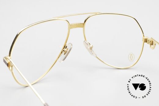 Cartier Vendome Laque - S 80's Luxury Eyeglass-Frame, NO retro eyeglasses, but an authentic vintage ORIGINAL, Made for Men and Women
