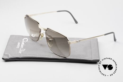 Christian Dior 2489 80's Men's Shades Gold-Taupe, the frame fits lenses of any kind (prescriptions / sun), Made for Men