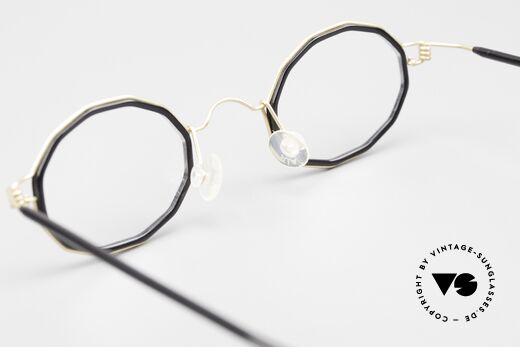 Lindberg Zeta Air Titan Rim Titan Frame Acetate Inner Rim, simple & strong frame: free from screws, rivets & welds, Made for Men and Women