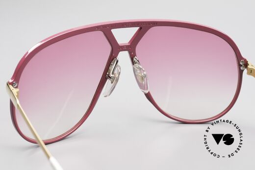 Alpina M1 Gold Silver Pink Gradient, NO RETRO SUNGLASSES; a 35 year old original!, Made for Men and Women