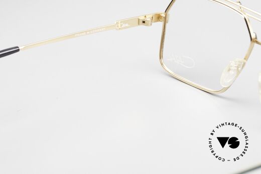 Cazal 734 80's Men's Frame West Germany, orig. clear DEMO lenses can be replaced optionally, Made for Men