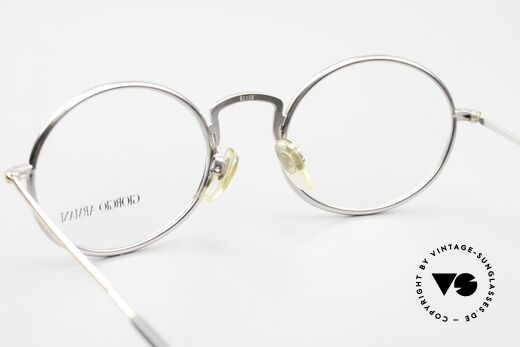 Giorgio Armani 156 Oval Eyeglasses From 1991, frame fits optical lenses or sun lenses optionally, Made for Men and Women