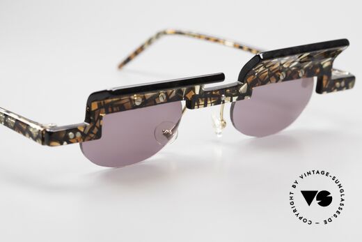 Design Maske Berlin - Jota Asymmetrical 90's Sunnies, the sun lenses could be replaced with prescriptions, Made for Men and Women