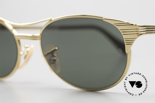 Ray Ban Signet Oval Old B&L USA 80's Sunglasses, model-name: W1394, 52mm Signet Oval gold, Made for Men and Women