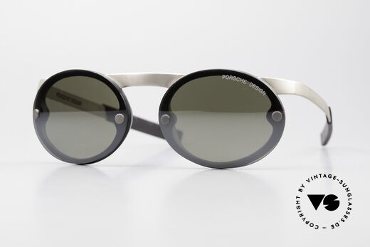 Porsche 5694 P0051 Magnetic 90's Sports Shades, Size: medium, Made for Men