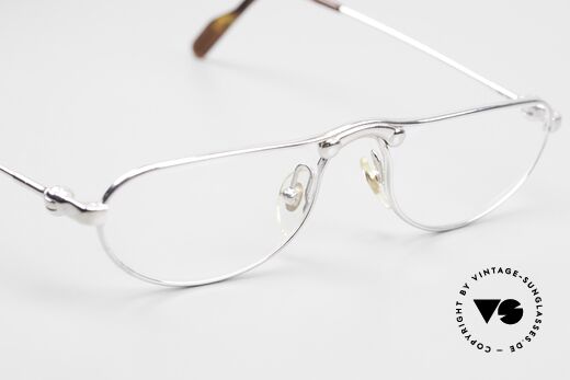 Aston Martin AM04 Platinum Reading Glasses, NO RETRO eyeglasses, but a real original from 1992, Made for Men
