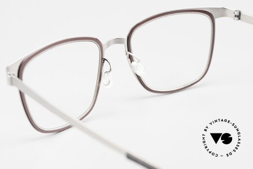 Lindberg 9717 Strip Titanium Ladies Designer Eyeglasses, orig. DEMO lenses can be replaced with prescriptions, Made for Women