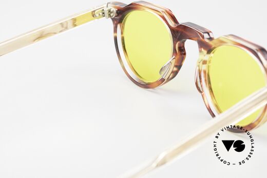Lesca Panto 6mm Really Old 1960's Sunglasses, the frame can be glazed with prescription lenses, too, Made for Men and Women