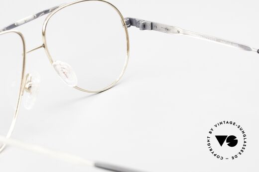 Alpina M1F771 90's Men's Glasses Aviator, NO RETRO eyeglasses, but a 25 years old ORIGINAL, Made for Men