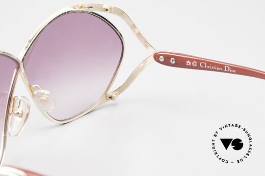 Christian Dior 2056 Fancy 80's Ladies Sunglasses, NO RETRO SHADES, but a 35 years old unique rarity!, Made for Women
