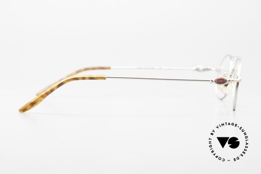 Bugatti 10859 Luxury Men's Frame Oval 90's, demo lenses can be replaced with optical (sun) lenses, Made for Men