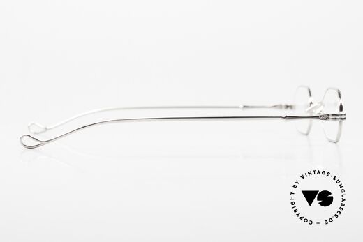 Lunor II 01 Octagonal Frame Platinum, NO RETRO EYEWEAR; but a 30 years old ORIGINAL!, Made for Men and Women