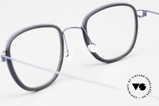 Lindberg Niels Air Titan Rim Unisex Frame Acetate Inner Rim, frame is very flexible (adapts to the shape of the face), Made for Men and Women