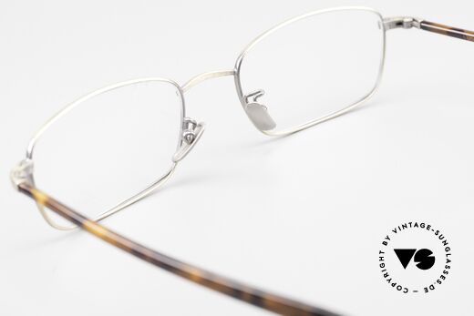 Lunor Club IV 524 AG Square Glasses Antique Gold, the orig. Lunor DEMO lenses can be replaced optionally, Made for Men