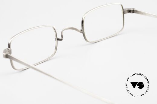 Lunor T3-E-MT AS Square Titan Frame Antique S, of course, unworn (with an orig. hard case by LUNOR), Made for Men