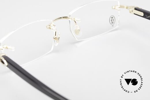 Cartier Canazei Rimless Luxury Frame Square, Size: small, Made for Men and Women Cartier Canazei Rimless Luxury Frame Square, Size: small, Made for Men and Women