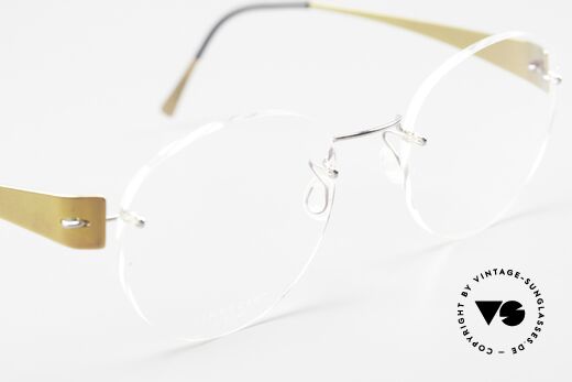 Lindberg 2287 Spirit Titan Rimless Women's Eyeglasses, unworn, NOS, with an original hard case by Lindberg, Made for Women