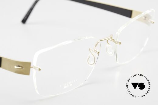 Lindberg 2285 Spirit Titan Rimless Frame Ladies & Gents, unworn, NOS, with an original hard case by Lindberg, Made for Men and Women