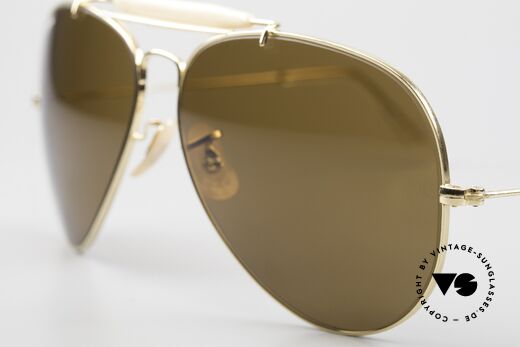 Ray Ban Outdoorsman II B&L USA 80's Aviator B15, the classic Ray Ban USA sunglasses par excellence, Made for Men