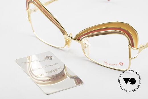 Casanova Arché 7 Limited Art Eyeglasses 24ct, Size: large, Made for Women Casanova Arché 7 Limited Art Eyeglasses 24ct, Size: large, Made for Women