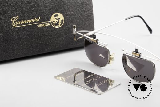 Casanova MTC 11 Art Sunglasses Limited Series, NOS, unworn (like all our vintage 90's art sunglasses), Made for Men and Women