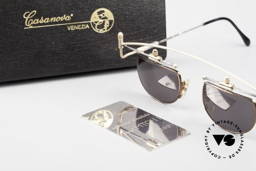 Casanova MTC 11 Art Shades Limited Edition, NOS, unworn (like all our vintage 90's art sunglasses), Made for Men and Women