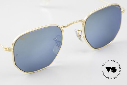 Ray Ban Classic Style III Blue Mirrored B&L Lenses, orig. name: CC Style 3, W1864, G-15 Blue Mirrored, Made for Men and Women