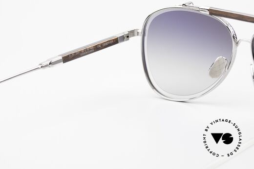 Maybach The Observer I Aviator Ruthenium Ebony, Size: large, Made for Men