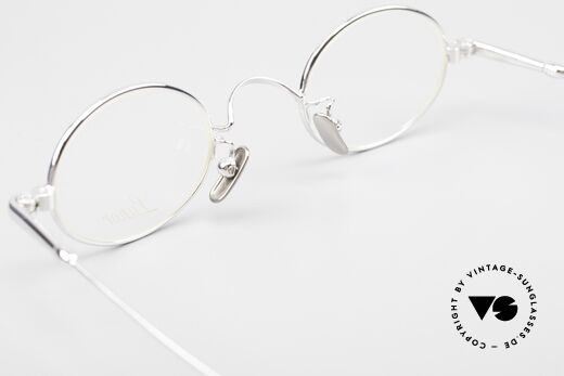 Lunor V 101 Small Oval Frame Platinum, Size: small, Made for Men and Women Lunor V 101 Small Oval Frame Platinum, Size: small, Made for Men and Women
