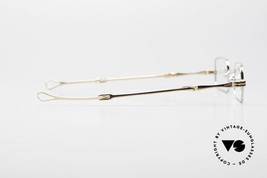 Lunor I 13 Telescopic Square Eyeglasses Bicolor, unworn LUNOR single piece (true vintage RARITY!), Made for Men and Women