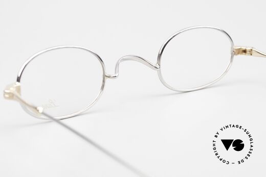 Lunor II 08 Oval Frame Limited Bicolor, SMALL OVAL eyeglass-frame in size 40/25; unisex model, Made for Men and Women