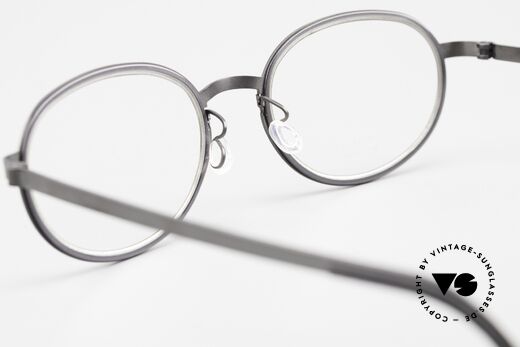 Lindberg 9720 Strip Titanium Glasses Oval Ladies & Gents, orig. DEMO lenses can be replaced with prescriptions, Made for Men and Women