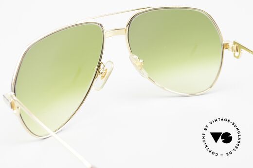 Cartier Vendome Santos - M Aviator Shades 1980's 1990's, 2. hand model, but in mint condition + orig. Cartier box, Made for Men and Women