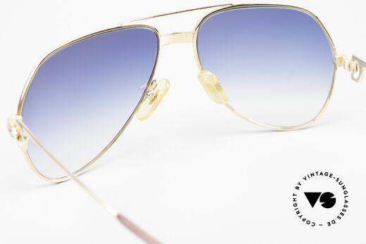 Cartier Vendome LC - S Luxury Sunglasses from 1983, 2. hand, but in great vintage condition with CHANEL case, Made for Men and Women